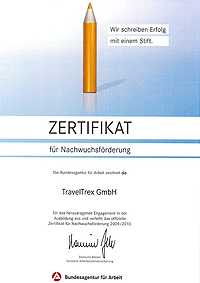 Zertifikat Nachwuchs 2009