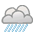 starker Regen